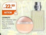 Pour Femme oder Pour Homme im Müller Prospekt Pour Femme oder Pour Homme von CERRUTI im aktuellen Müller Prospekt für 22,99 €