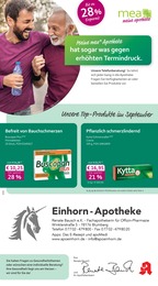 Apotheken Prospekt von mea - meine apotheke in Blumberg Aktueller mea - meine apotheke Apotheken Prospekt für Blumberg: Unsere September-Angebote mit 4} Seiten, 01.09.2025 - 30.09.2025
