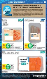 Saumon Angebote im Prospekt "JUSQU'À 20€ OFFERTS EN BONS D'ACHAT SUR LE RAYON SURGELÉS" von Intermarché Super auf Seite 11