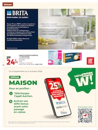 Prix et réduction Cartouche Filtrante dans le prospectus Auchan Hypermarché en cours Offre Cartouche Filtrante dans le catalogue Auchan Hypermarché du moment à la page 34