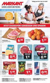 Energydrink im aktuellen Markant Nordwest Prospekt (Aurich) Energydrink im Markant Nordwest Prospekt "DER MARKT FĂśR GUTES ESSEN UND TRINKEN" mit 16 Seiten (Aurich)