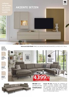 Ecksofa im aktuellen SegmĂĽller Prospekt (Frankfurt (Main)) Ecksofa im SegmĂĽller Prospekt "Musterring" mit 26 Seiten (Frankfurt (Main))