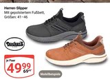 Aktuelle Schuhe Angebote bei GLOBUS in Rostock Aktuelles Herren-Slipper Angebot bei GLOBUS in Rostock ab 49,99 €