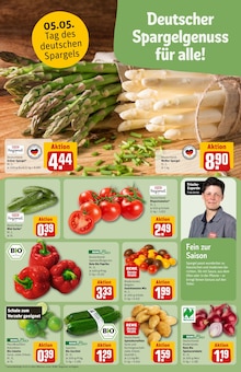 Spargel im REWE Prospekt "Dein Markt" mit 30 Seiten (Mönchengladbach)