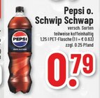 Pepsi o. Schwip Schwap im Angebot bei Marktkauf in Beckum Pepsi o. Schwip Schwap Angebote bei Marktkauf Beckum für 0,79 €