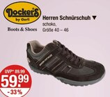 Herren Schnürschuh Angebote von Dockers by Gerli bei V-Markt Regensburg für 59,99 €