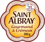 FROMAGE GOURMAND & CRÉMEUX SAINT ALBRAY - SAINT ALBRAY en promo chez Auchan Hypermarché FROMAGE GOURMAND & CRÉMEUX SAINT ALBRAY - SAINT ALBRAY dans le catalogue Auchan Hypermarché