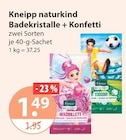 naturkind Badekristalle Konfetti Fußball von Kneipp im aktuellen V-Markt Prospekt für 1,49 €