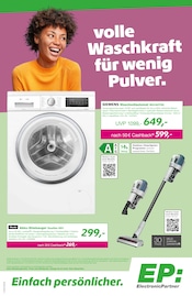 Aktueller EP: Elektromarkt Prospekt in Zell und Umgebung, "volle Waschkraft für wenig Pulver." mit 12 Seiten, 31.01.2025 - 15.02.2025