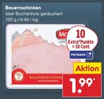 Bauernschinken für 1,99 € bei Netto Marken-Discount im Angebot Bauernschinken im aktuellen Netto Marken-Discount Prospekt