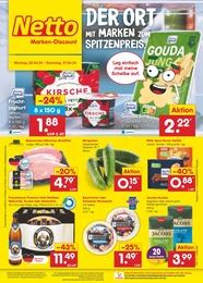 Netto Marken-Discount Prospekt für Wasserburg: "Aktuelle Angebote", 51 Seiten, 22.04.2024 - 27.04.2024