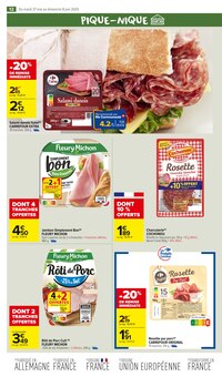 Promo Jambon dans le catalogue Carrefour Market du moment à la page 14