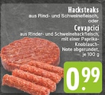 Aktuelle Hackfleisch Angebote bei E center in Krefeld Aktuelles Hacksteaks Angebot bei E center in Krefeld ab 0,99 €