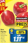 Rote Paprika bei Lidl im Prospekt "" für 1,59 €