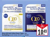 Q10 Anti-Falten Power Tages- oder Nachtpflege Angebote von Nivea bei Marktkauf Freiburg für 10,49 €