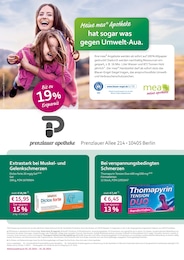 mea - meine apotheke Prospekt für Berlin: "Unsere Oktober-Angebote", 4 Seiten, 01.10.2024 - 31.10.2024