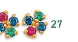 boucles oxydes de zirconium à 120,00 € dans le catalogue E.Leclerc