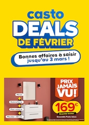 Boîte De Rangement Angebote im Prospekt "casto DEALS DE FÉVRIER" von Castorama auf Seite 1