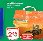 korrekt Katzenstreu im Angebot bei GLOBUS in Wetzlar korrekt Katzenstreu Angebote bei GLOBUS Wetzlar für 2,99 €