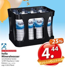 hella Mineralwasser bei famila Nordost in Garbsen hella Mineralwasser im Angebot bei famila Nordost Garbsen für 4,44 €