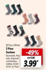 3 Paar Socken Angebote von QS by s.Oliver bei Lidl Erfurt für 3,99 €
