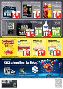 Energydrink im EDEKA Frischemarkt Prospekt "Top Angebote" mit 4 Seiten (Schwerin)