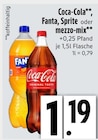 Coca-Cola im EDEKA Prospekt Coca-Cola von Coca-Cola im aktuellen EDEKA Prospekt für 1,19 €