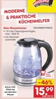 Glas-Wasserkocher Angebote von GOURMETmaxx bei Netto Marken-Discount Görlitz für 15,99 €