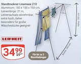 Standtrockner Linomaxx 210 im Angebot bei GLOBUS in Kaiserslautern Standtrockner Linomaxx 210 Angebote von LEIFHEIT bei GLOBUS Kaiserslautern für 34,99 €