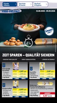 Kartoffeln im aktuellen METRO Prospekt (Chemnitz) Kartoffeln im METRO Prospekt "Wochenangebote - Getränke & Snacks" mit 53 Seiten (Chemnitz)