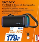 ULT FIELD 3 Bluetooth-Lautsprecher im Angebot bei expert in Bocholt ULT FIELD 3 Bluetooth-Lautsprecher Angebote von Sony bei expert Bocholt für 179,00 €