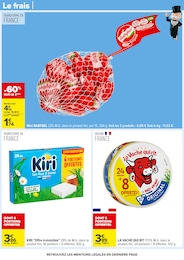 Prix et réduction Kiri dans le prospectus Carrefour en cours Offre Kiri dans le catalogue Carrefour du moment à la page 47