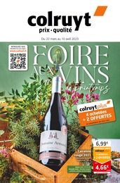 Prospectus Colruyt, "FOIRE AUX VINS de printemps",  pages, 22/03/2023 - 10/04/2023