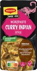 Fix oder Magic Asia Würzpaste Curry Indian Style bei nahkauf im Linsburg Prospekt für 0,44 €