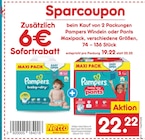 Windeln oder Pants Angebote von Pampers bei Netto Marken-Discount Hamm für 19,22 €