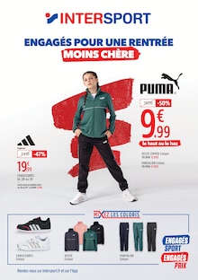 Première page du catalogue Magasins de sport