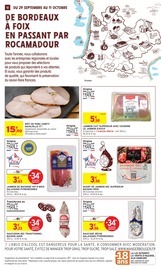 Promos Saucisse dans le catalogue "Intermarché" de Intermarché Express Saucisse en promo dans le catalogue Intermarché Express à la page 12