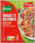 Fix Spaghetti bolognese, Gnocchi-Auflauf von Knorr für 0,39 € bei Penny im Angebot Fix Spaghetti bolognese, Gnocchi-Auflauf von Knorr im aktuellen Penny Prospekt