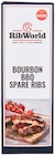 Bourbon BBQ Spare Ribs Angebote von RibWorld bei REWE Frankfurt für 7,70 €