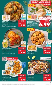 Garnelen im Kaufland Prospekt "Aktuelle Angebote" mit 60 Seiten (Erlangen)