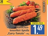 Aktuelles Hähnchen-Innenfilet-Spieße „Curry-Tomate“ Angebot bei EDEKA in Ingolstadt ab 1,49 €