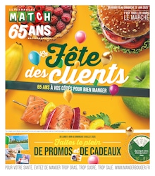 Catalogue Supermarchés Match "La Fête des clients" à Nancy et alentours, 20 pages, 10/06/2025 - 22/06/2025