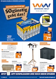 Werkers Welt Prospekt für Gießen mit 8 Seiten Werkers Welt Prospekt für Gießen: "SO günstig geht das!", 8 Seiten, 30.08.2025 - 06.09.2025