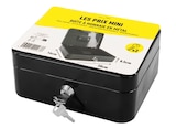 Promo Caisse à monnaie - 8 compartiments - 20 x 16 x 9 cm - noir à 6,99 € dans le catalogue Bureau Vallée à Biganos