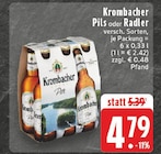 Aktuelle Krombacher Angebote bei EDEKA in Aachen Aktuelles Pils Angebot bei EDEKA in Aachen ab 4,79 €
