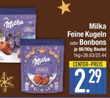 Feine Kugeln oder Bonbons im EDEKA Prospekt Feine Kugeln oder Bonbons von Milka im aktuellen EDEKA Prospekt für 2,29 €