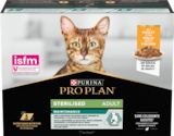 BOUCHÉES EN SAUCE STERILISED - 10X85G - PRO PLAN à 10,00 € dans le catalogue Animalis
