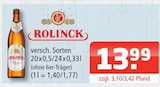Rolinck bei Getränke Oase im Prospekt "" für 13,99 €