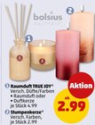 Aktuelles Raumduft TRUE JOY oder Stumpenkerze Angebot bei Penny in Wolfsburg ab 2,99 €