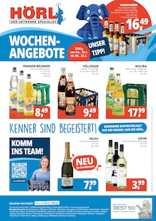 Getränke Hörl Prospekt der Woche "HÖRL. DER GETRÄNKE SPEZIALIST" Seite 2, 16.04.2026 bis 22.04.2026 für Pfaffenhofen Aktueller Getränke Hörl Prospekt "HÖRL. DER GETRÄNKE SPEZIALIST" Seite 2 von 2 Seiten für Pfaffenhofen